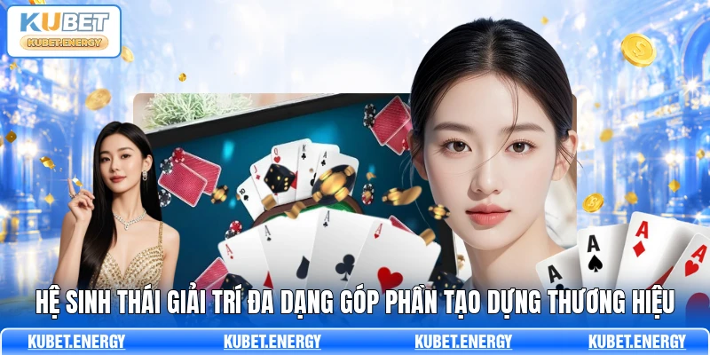 Hệ sinh thái giải trí đa dạng góp phần tạo dựng thương hiệu Hệ sinh thái giải trí đa dạng góp phần tạo dựng thương hiệu