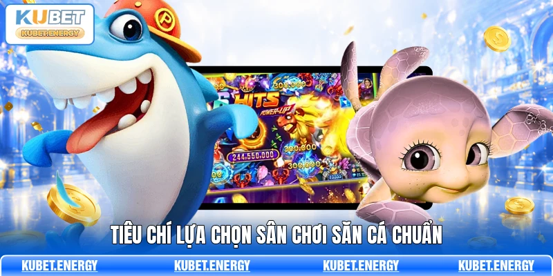 Tiêu chí lựa chọn sân chơi săn cá chuẩn